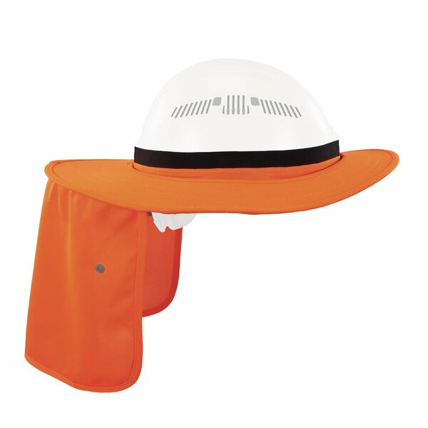 Chill-Its By Ergodyne Orange Universal Hard Hat Brim - Neck Shade 6661